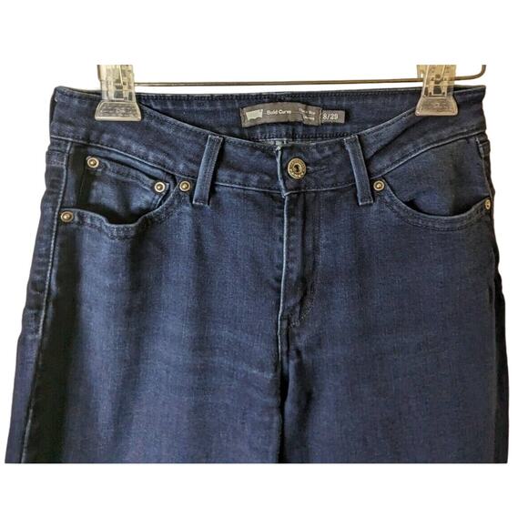 Levi's Women's Jeans 8 Blue Bold Curve Classic Rise Slim Leg CA00342 WPL 423 - Picture 9 of 12